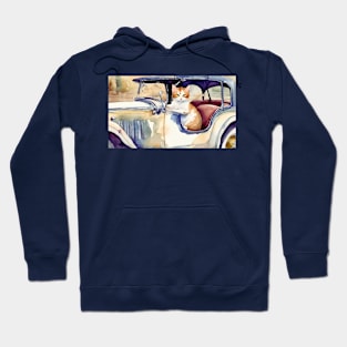 Cat Driver Hoodie